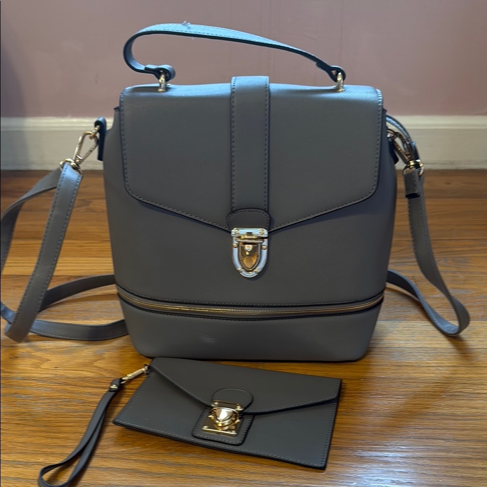 Crossbody convertible backpack bag